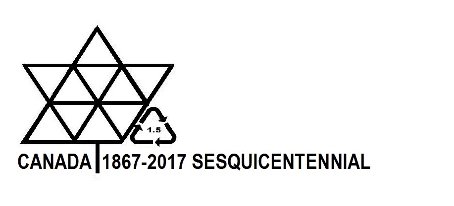 revised canada sesquicentennial logo